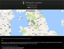Tablet Screenshot of mosque-locator.co.uk